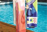 Pool Float Rack Pvc towel Rack Accessories Swimming Pools This Would Be