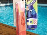 Pool Float Rack Pvc towel Rack Accessories Swimming Pools This Would Be