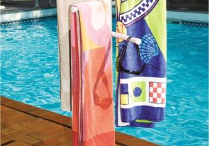 Pool Float Rack Pvc towel Rack Accessories Swimming Pools This Would Be