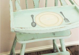 Pop Up High Chairs Namely original Vintage Painted High Chairs Love the Place Setting