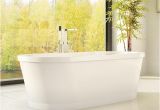 Porcelain Alcove Bathtubs Alcove Bathtub Eidel Freestanding – Canaroma Bath & Tile