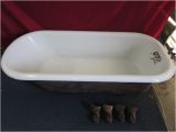 Porcelain Enamel Bathtubs Lot Detail Large Cast Iron Porcelain Enameled Claw Foot