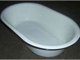 Porcelain Enamel Bathtubs Vintage Enamelware Enamel Porcelain Baby Bath Tub
