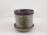 Porcelain Flower Pots Takahashi Pottery Small Vintage Planter Pottery Japanese Gifts for