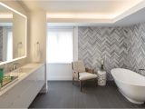 Porcelain Freestanding Bathtubs Porcelain Tile Flooring Bathroom Contemporary with
