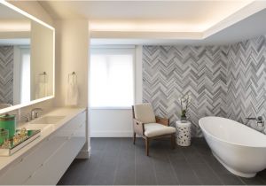 Porcelain Freestanding Bathtubs Porcelain Tile Flooring Bathroom Contemporary with