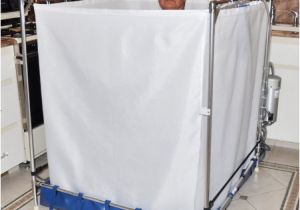 Portable Bathroom Enclosures Bariatric Wheelchair Accessible Shower Stall for the