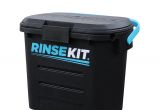 Portable Bathroom Kit Rinse Kit 2 Gal Portable Shower In Black Rkblk1pc the