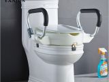 Portable Bathroom Lock Yanjun Portable Raised toilet Seat with Padded Handles