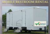 Portable Bathroom Rental Prices Mobile Restroom Trailers for Outdoor Weddings within