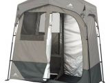 Portable Bathroom Tent Shower Tents for Camping 2 Room Double Porta Potty Tent