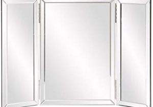 Portable Bathroom Vanity Mirrors Amazon Trifold Vanity Makeup Mirror Bathroom Bedroom