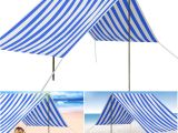 Portable Bathtub Camping 330x180cm Portable Beach Tent Uv Sun Shade Shelter Canopy Outdoor