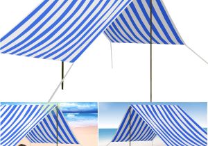 Portable Bathtub Camping 330x180cm Portable Beach Tent Uv Sun Shade Shelter Canopy Outdoor
