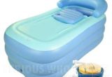 Portable Bathtub for Adults Ebay New top Adult Pvc Fold Portable Bathtub Inflatable Bath