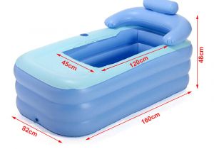 Portable Bathtub for Adults Uk 160cm Adult Pvc Folding Portable Blowup Bathtub Outdoor