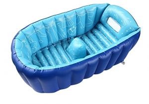 Portable Bathtub for Baby D&f Portable Inflatable Baby Bath Kids Bathtub Thickening