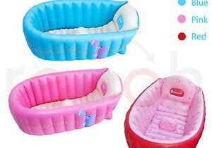 Portable Bathtub for Baby Summer Portable Baby Kid toddler Inflatable Bathtub