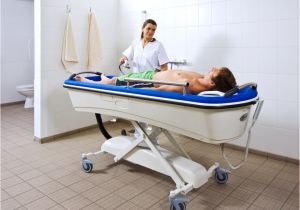 Portable Bathtub for Disabled Adults Shower Bathing Trolley Surehands