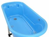 Portable Bathtub for Dogs Flying Pig Pet Dog Cat Washing Shower Grooming Portable