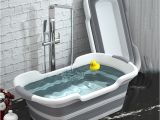 Portable Bathtub for Large Dogs New Portable Baby Shower Silicone Pet Bath Tubs Bath
