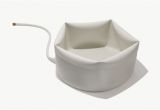 Portable Bathtub for Seniors Rubber Tub Portable Washing Up Bowl