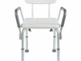 Portable Bathtub for Seniors Shower Chair Bath Seat with Arms Back Portable for Seniors