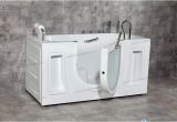 Portable Bathtub for Seniors Sitting Safty Walk In Tub Shower Bo Elderly Lying