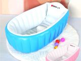 Portable Bathtub for toddler Behogar Portable Travel Baby Infant toddler Inflatable