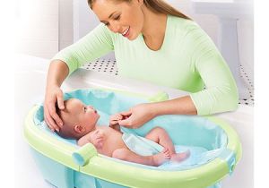 Portable Bathtub for toddler Summer Infant Newborn to toddler Portable Folding Bath