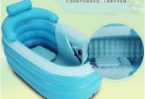 Portable Bathtub Ideas New Adult Pvc Folding Portable Bathtub Inflatable Bath Tub