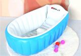 Portable Bathtub Review Baby Inflatable Bathtub Portable Infant toddler Non Slip