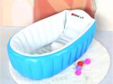 Portable Bathtub Review Baby Inflatable Bathtub Portable Infant toddler Non Slip
