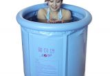 Portable Bathtub Uae Happy Life Portable Plastic Bathtub Blue Buy Line In