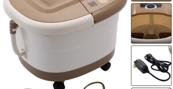 Portable Bathtub Walmart Costway Portable Foot Spa Bath Massager Bubble Heat Led