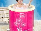 Portable Bathtub with Drain Plastic Bathtub Inflatable Bathtub Adult with Drain