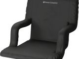Portable Folding Stadium Chairs Bleacher Seat Cushion with Back Back Support Pillows Pinterest