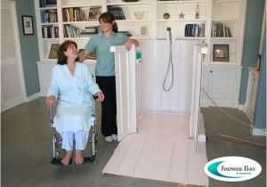 Portable Handicap Bathtub Shower Bay Portable Shower for Wheelchair Users Takes Away