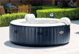 Portable Jacuzzi for Bathtub Intex Pure Spa 4 Person Inflatable Portable Heated Bubble Hot Tub