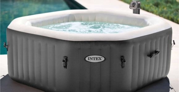 Portable Jacuzzi for Bathtub Jacuzzi Hot Tub Portable Bath Spa Heated Bubble Jets 4 Person Water