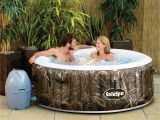 Portable Jacuzzi for Bathtub Saluspa Realtree Max 5 Airjet 4 Person Portable Inflatable Hot Tub