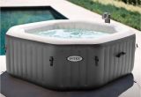 Portable Jets for Bathtub 120 Bubble Jets Octagonal Pure Spa Heated Water Inflatable Hot Tub 4
