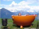 Portable Metal Bathtub Hot Cup Of Tub Portable Wood Fired Outdoor soaking Pool