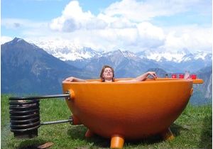 Portable Metal Bathtub Hot Cup Of Tub Portable Wood Fired Outdoor soaking Pool