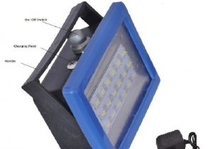 Portable Navigation Lights Pari Prince 9w Blue Portable Rechargeable Led Emergency Light