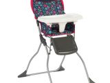 Portable Pop Up High Chair Cosco Simple Fold High Chair Elephant Squares Walmart Com
