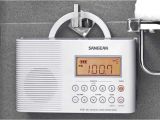 Portable Radio Bathtub Sangean America Inc Sngh201 Am Fm Digital Shower Radio