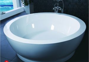 Portable Round Bathtub China Round Shape Freestanding Bathtub Bf 6635 S