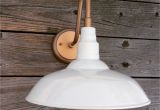 Pottery Barn Lighting Sale White Copper Outdoor Industrial Farmhouse Gooseneck Barn Light