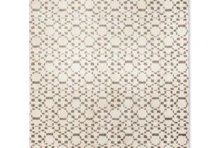 Pottery Barn Rugs 9×12 Cream Abstract Woven area Rug 8 X10 Nate Berkus Beige Products